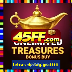 letras de tag graffiti